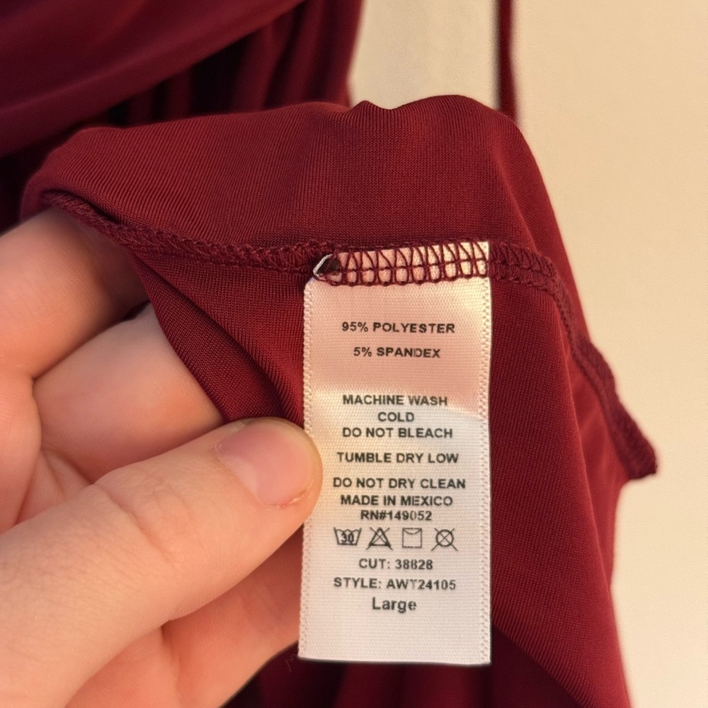 Fashion Nova Kaila Ruched Micro Mini Dress in Wine - Picture 8 of 11